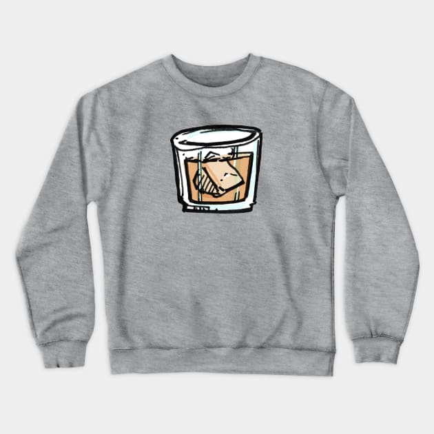 Whiskey Crewneck Sweatshirt by enoogs